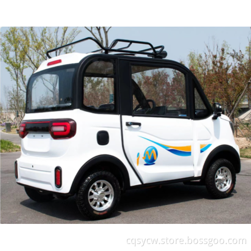 Factory wholesale home adult walker four-wheeled electric car new energy oil and electricity dual-use passenger battery car